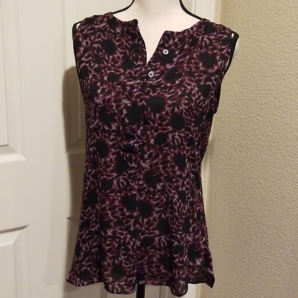 Loft flowy tank top, size small